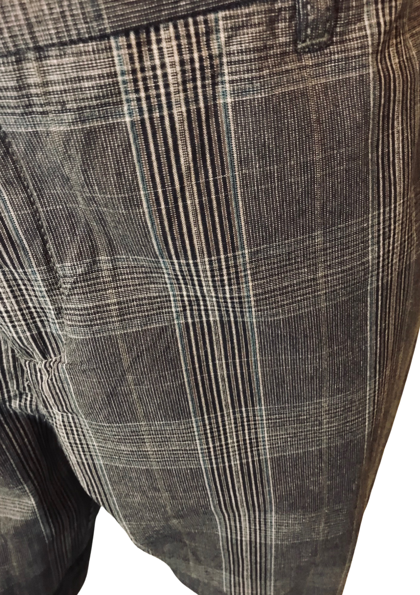 🖤 Pantalon à carreaux Taille 46 👔