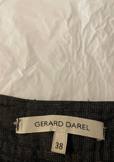 🌟 Élégant pantalon gris en laine Taille 38 🌟