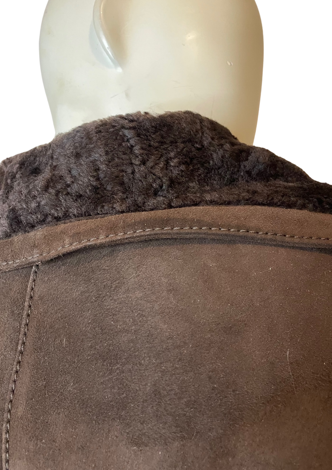 🌟 Manteau en peau lainée Taille 38 🌟