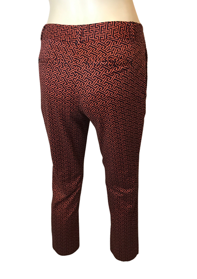 🌀 Superbe pantalon à motifs géométriques Taille 36 🌀
