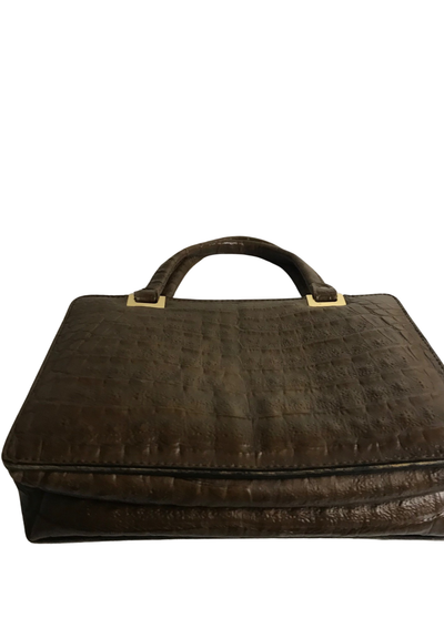 👜 Élégant sac à main en cuir marron vintage 👜