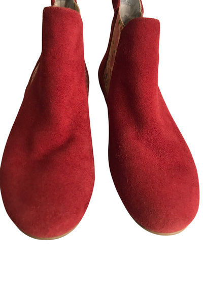 🌹 Bottines en suédine à motifs floraux Pointure 37 🌹