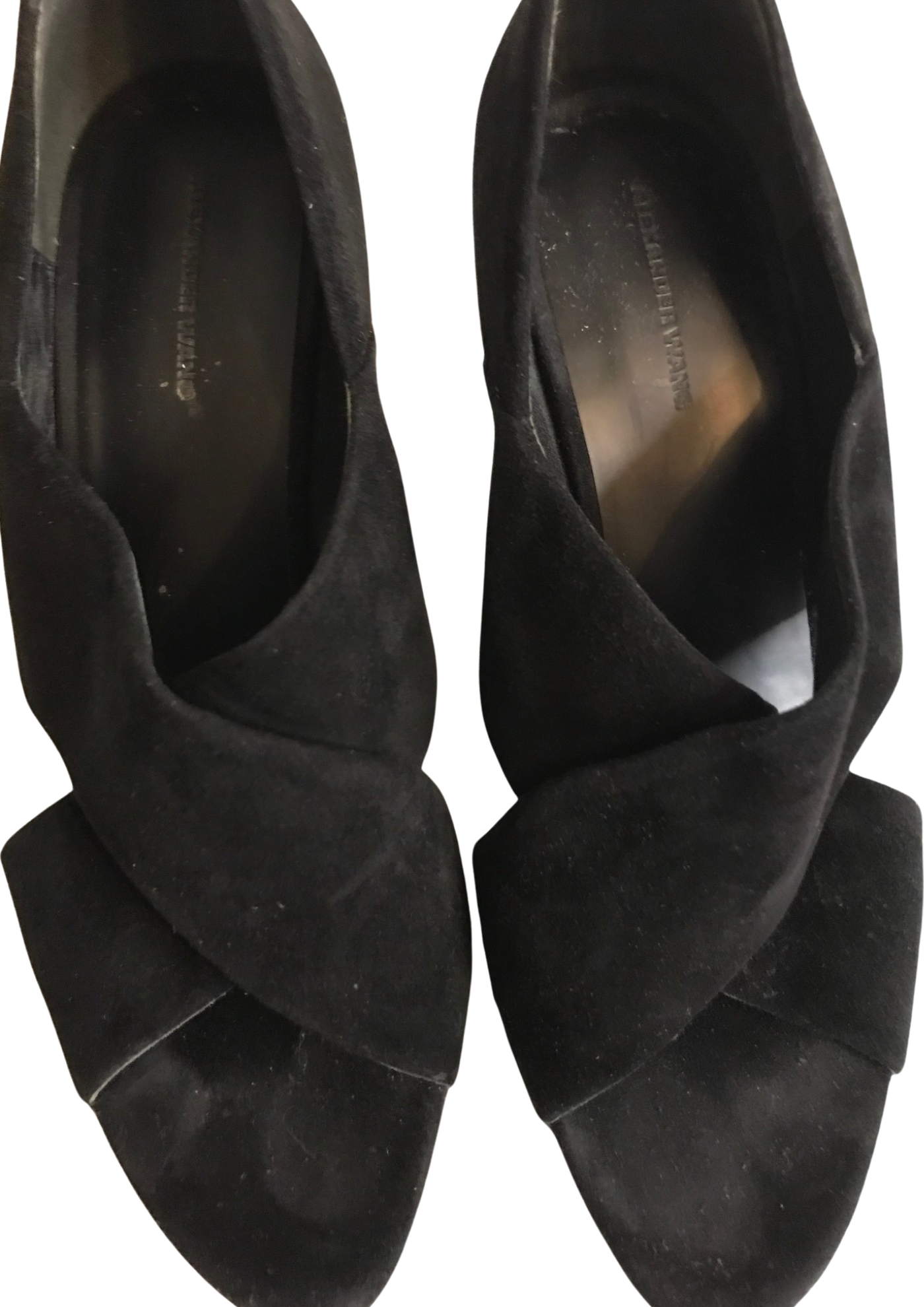 👠 Mules Compensées  en Daim Noir – Confort & Style Pointure 41 🖤