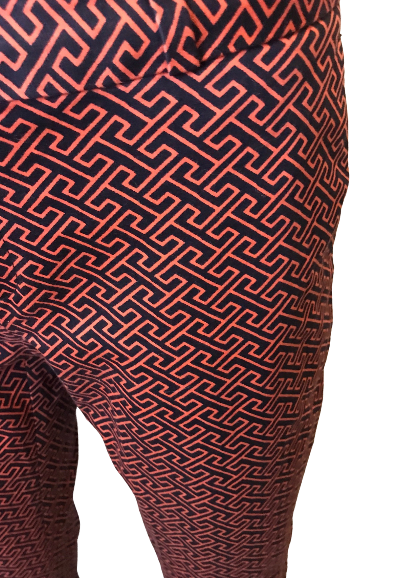 🌀 Superbe pantalon à motifs géométriques Taille 36 🌀