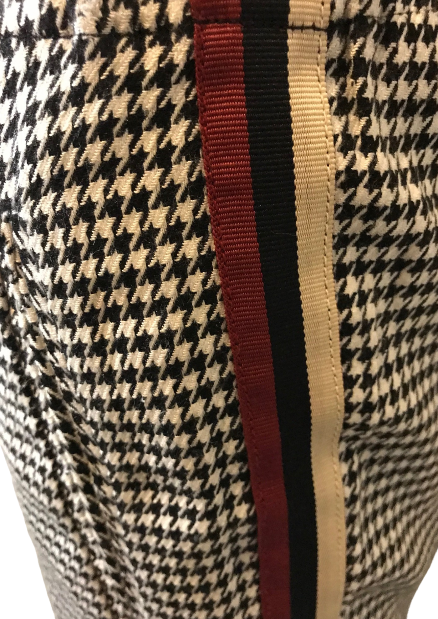 🎀 Pantalon à motif pied-de-poule Taille 44 🎀