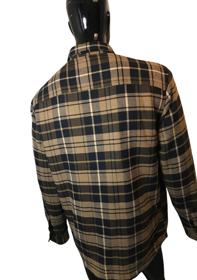 🧥 Veste chemise à carreaux doublée Taille M 🧥