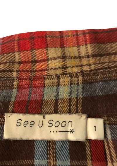 🧥 Chemise à carreaux Taille 36 🧥