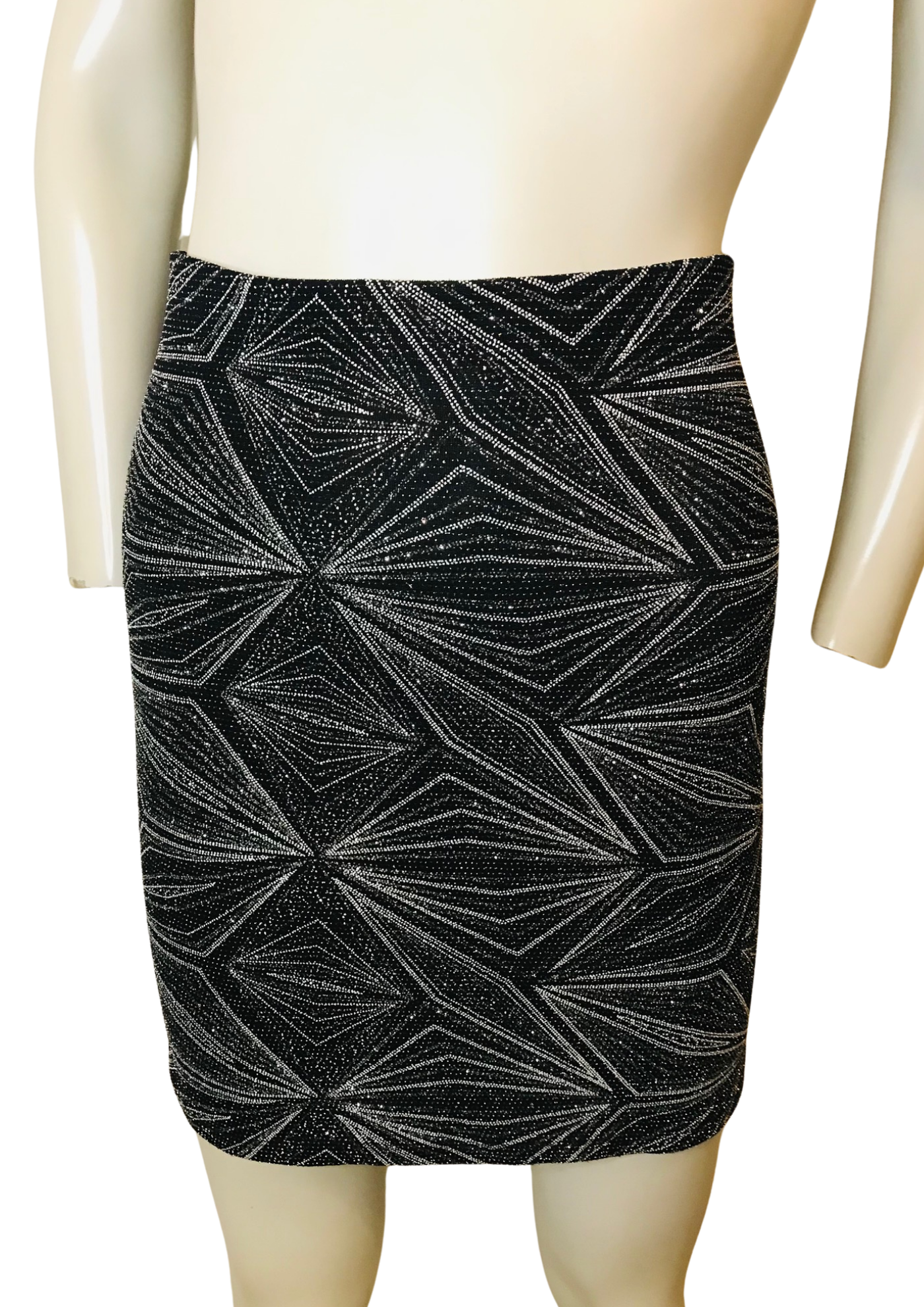 💥 Jupe à motifs géométriques Taille 38 💥