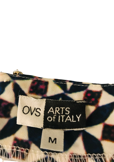 🌟 Robe imprimée géométrique Arts of Italy Taille 38 🌟