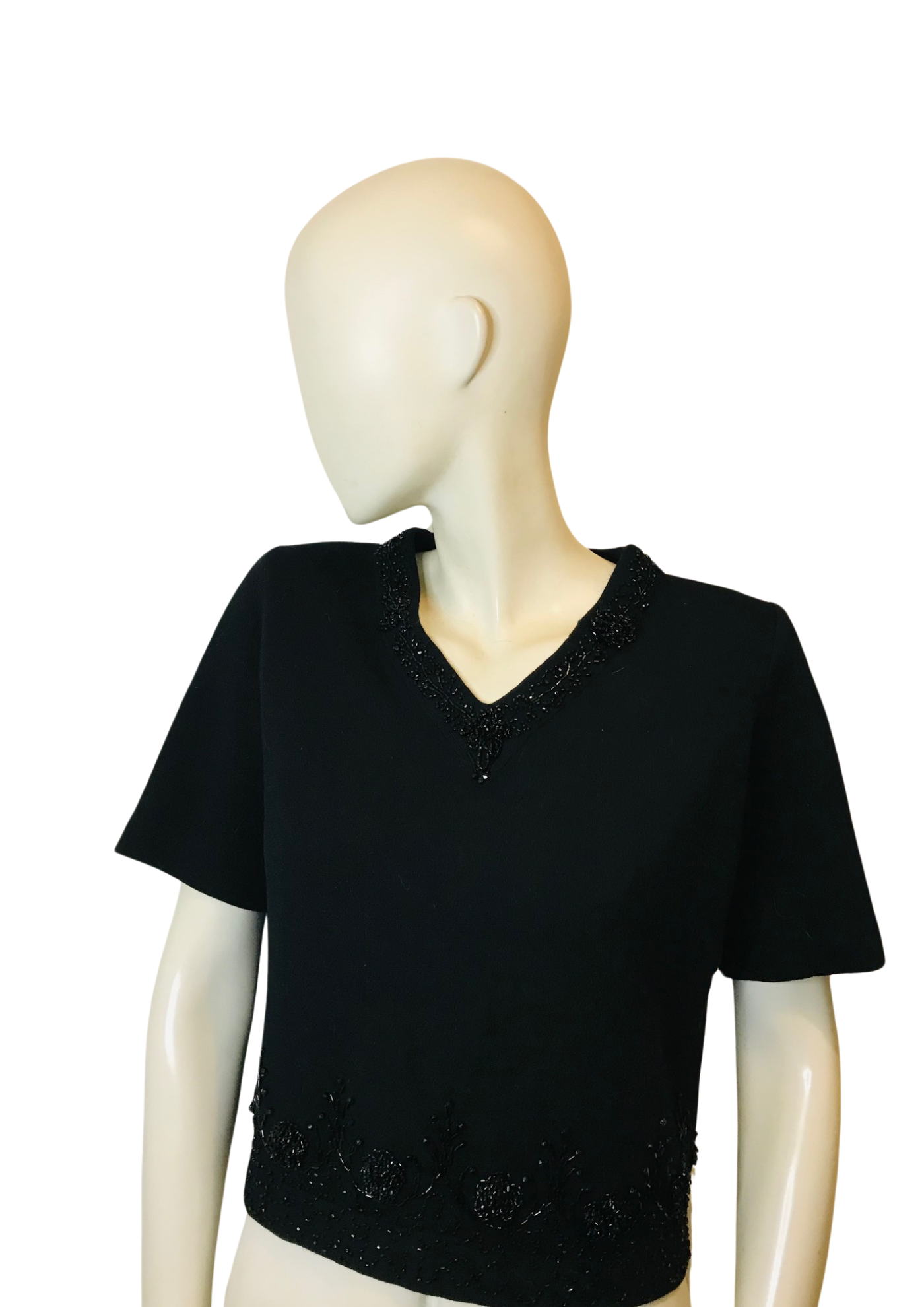 🖤 Pull en laine ornée Taille 36 🖤