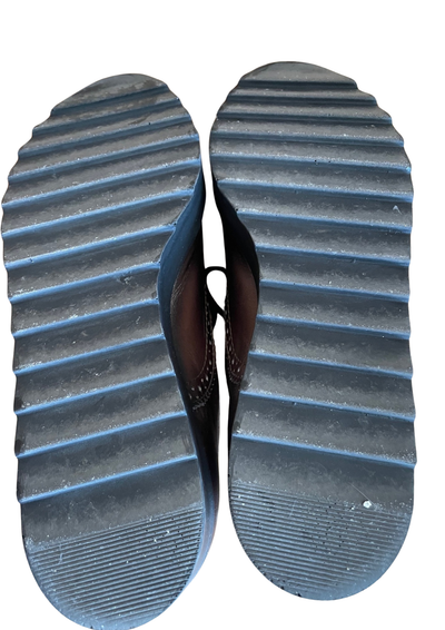 👜 Chaussures en cuir argenté Pointure 40 👜
