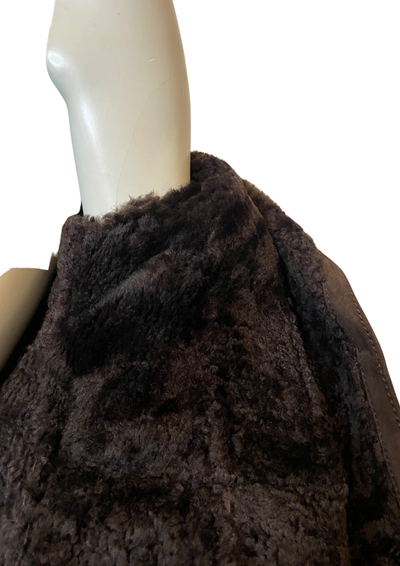 🌟 Manteau en peau lainée Taille 38 🌟