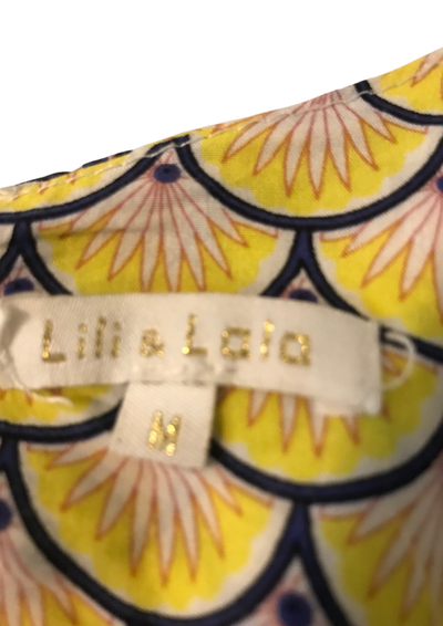🌼☀️ Combishort  imprimé éventails – Taille 38 ✨
