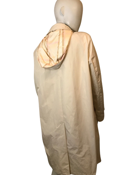 🧥 Parka crème à capuche Taille 38 (Neuf) 🧥