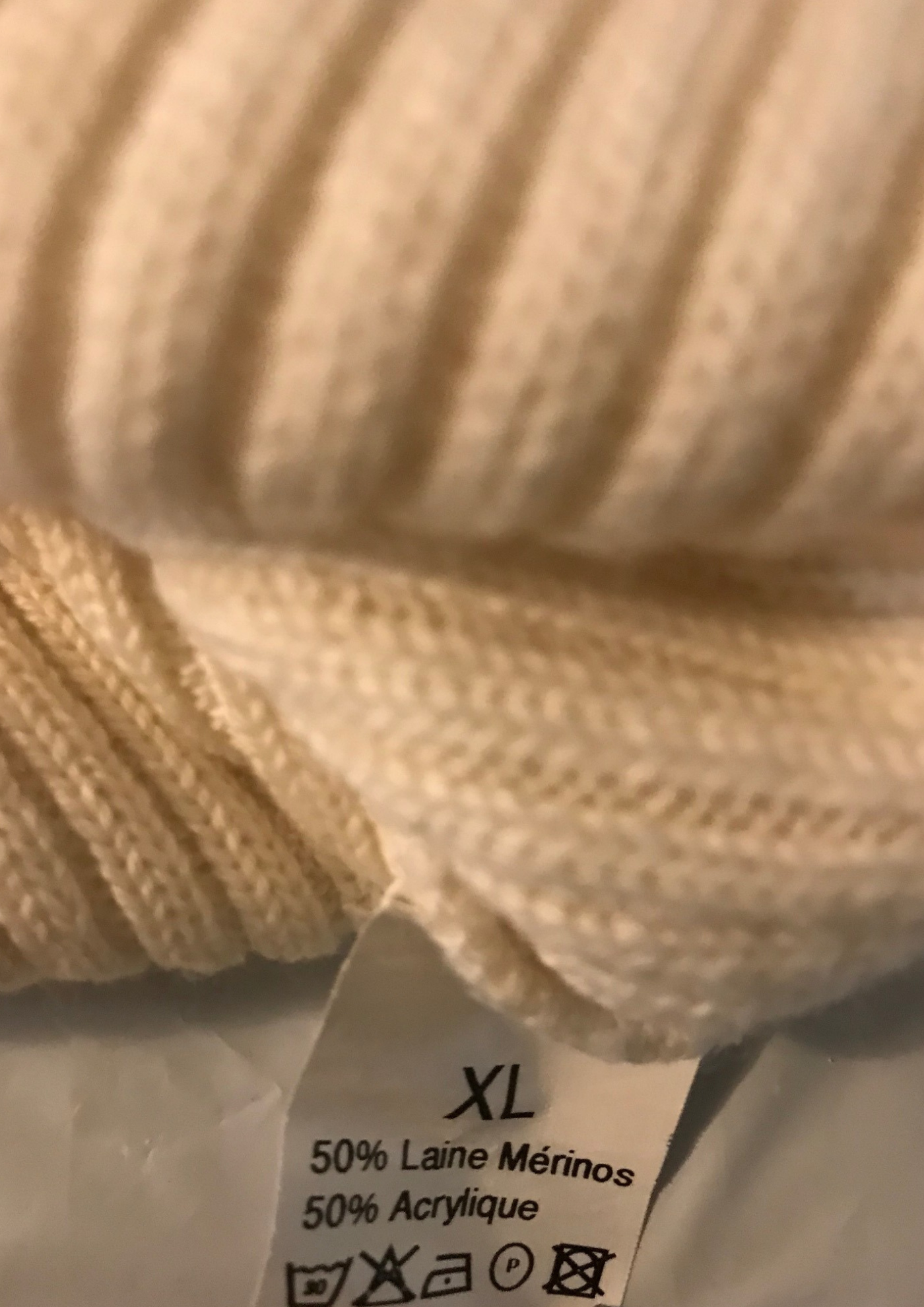 🧶 Pull en laine mérinos Taille 42  🧶