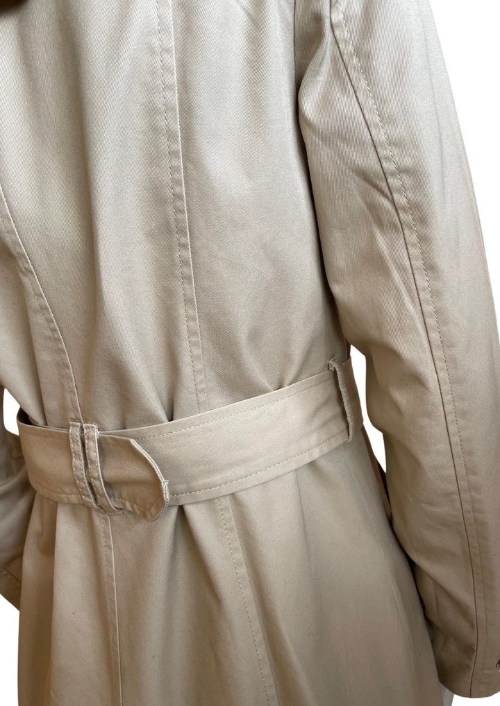 Veste Beige Laura Clément Taille 46 - Style Caban En Laine - Occasion Très Bon État - Automne/Hiver