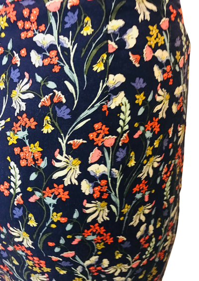 🌸 Jupe-short  à Fleurs  Taille 34 🌿✨