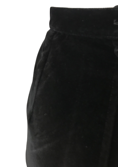 🖤 Élégante jupe noire en velours Taille 38 🖤