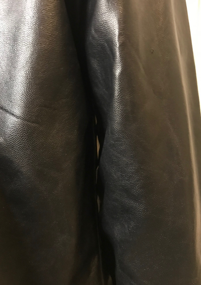 🖤 Sweat noir effet cuir "CRANEUSE" – Taille 36 🖤