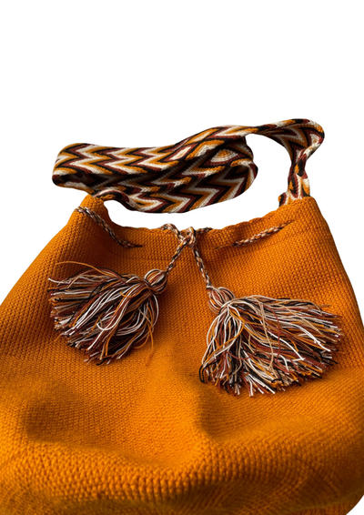 👜 Sac à bandoulière en tricot coloré 👜