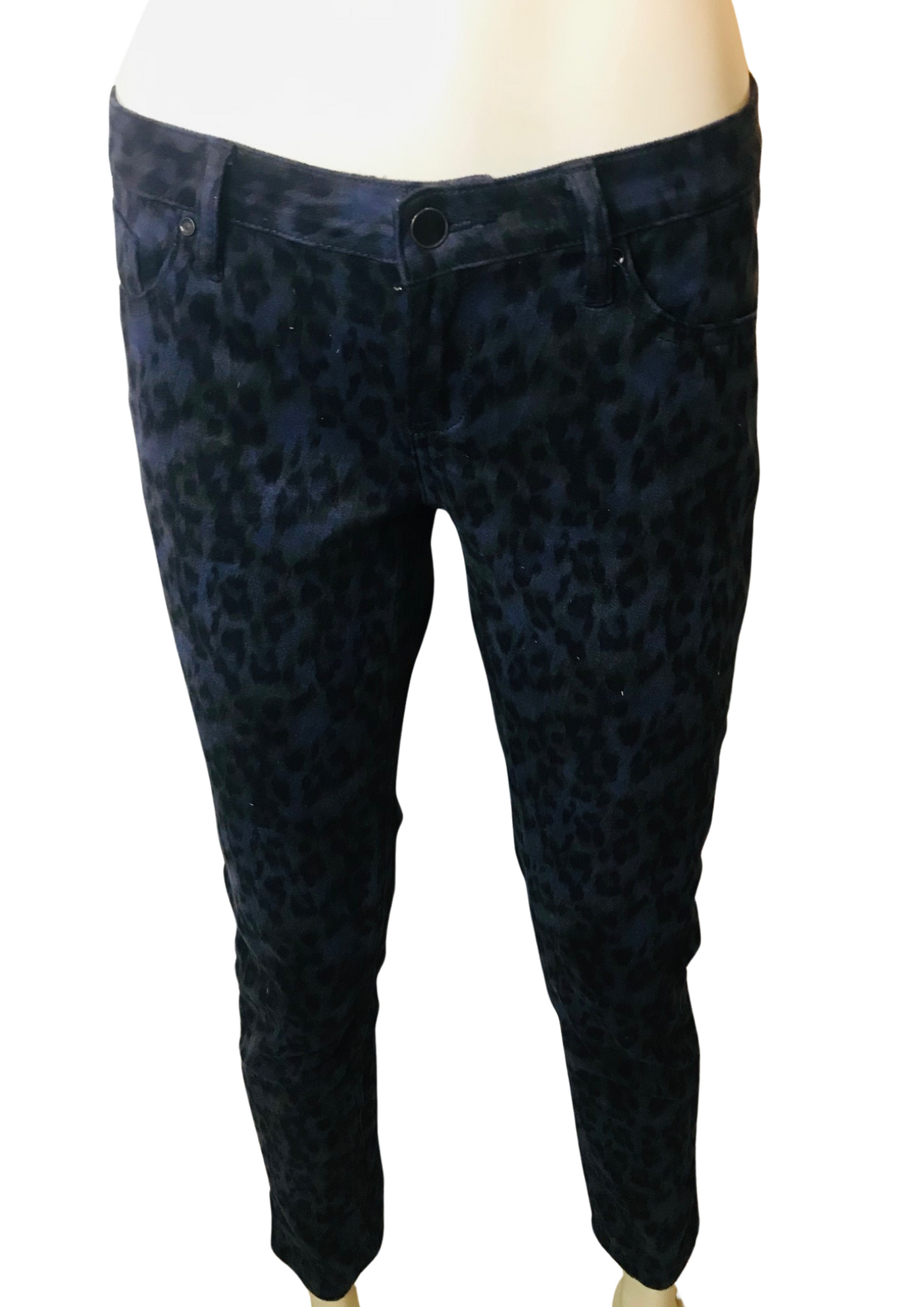 🖤 Jeans motif léopard Taille 38 🖤