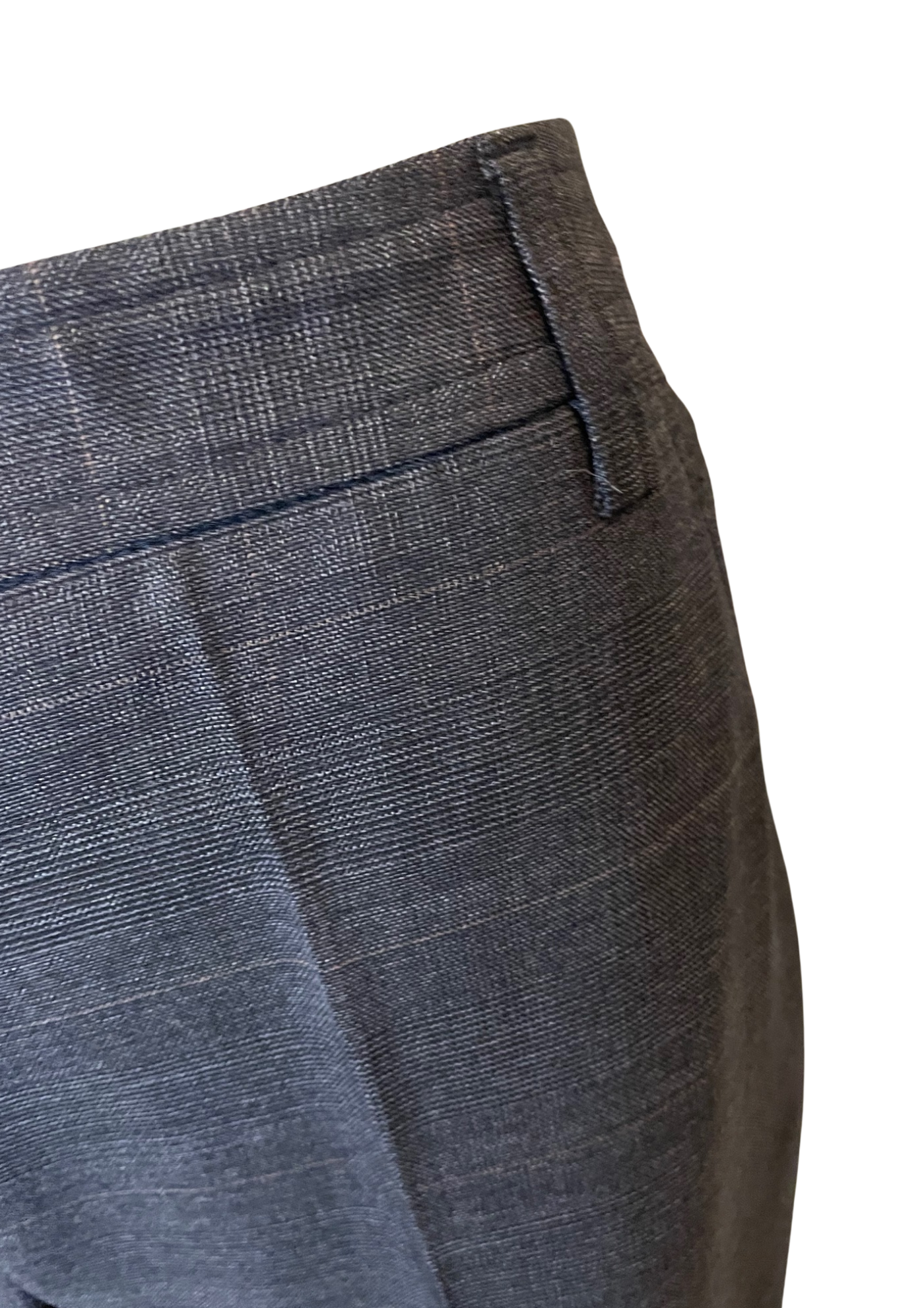 🌟 Élégant pantalon gris en laine Taille 38 🌟