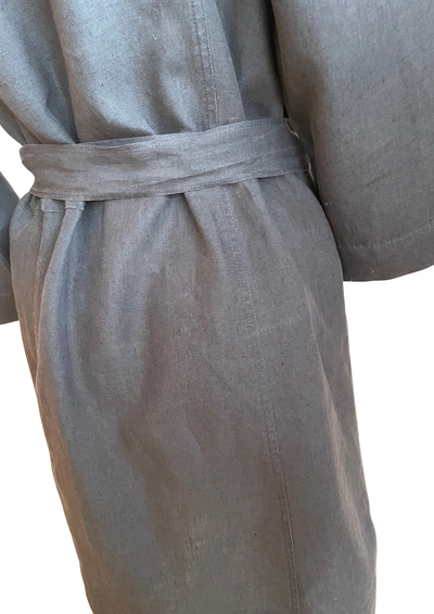 🌿 Robe cache-cœur en lin Taille 42 🌿