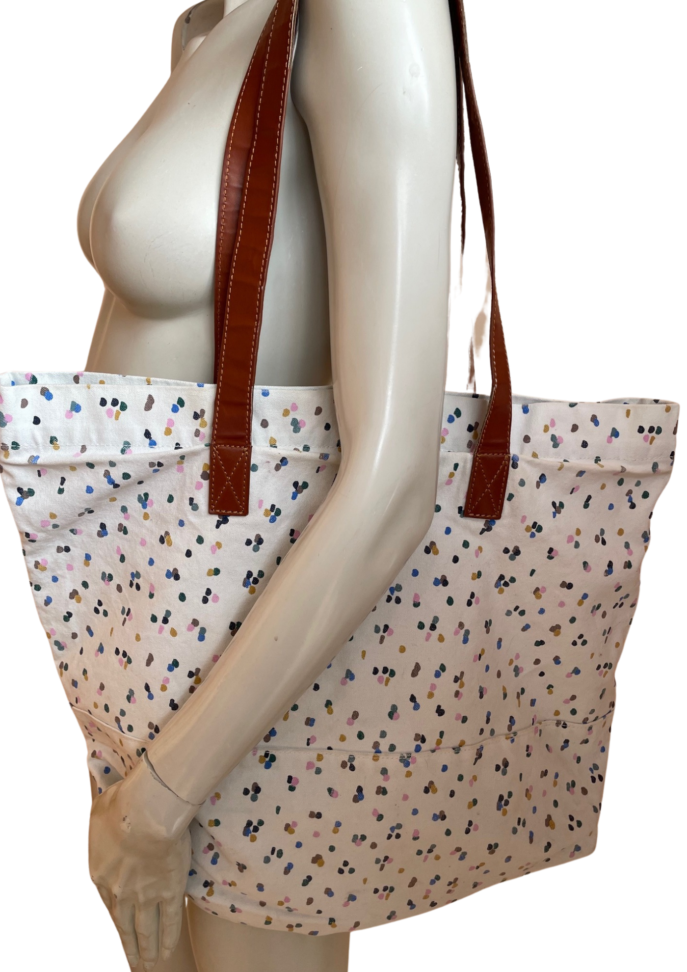 👜 Sac cabas en toile colorée 👜