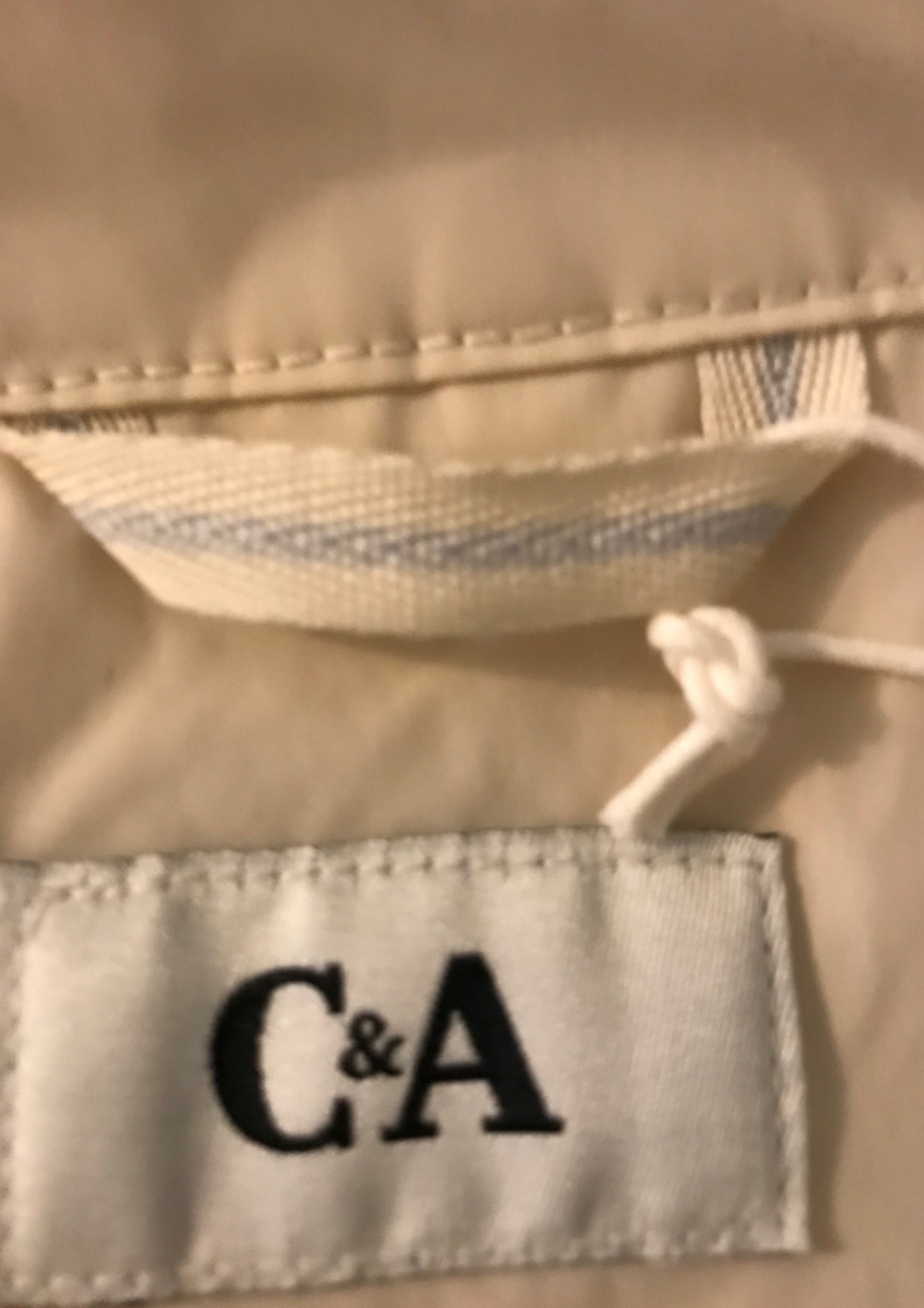🧥 Parka crème à capuche Taille 38 (Neuf) 🧥