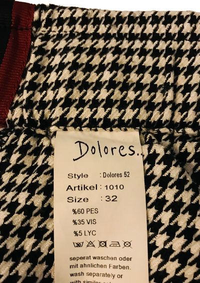 🎀 Pantalon à motif pied-de-poule Taille 44 🎀