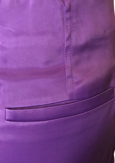 🌟 Pantalon large violet Taille 34 🌟