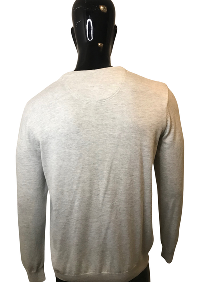 🧥 Pull col V gris Taille L 🧥