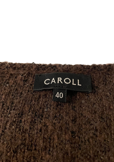 Pull pailleté en mohair mélangé Taille 40