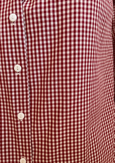 🌟 Chemise à carreaux rouge Taille 34 🌟