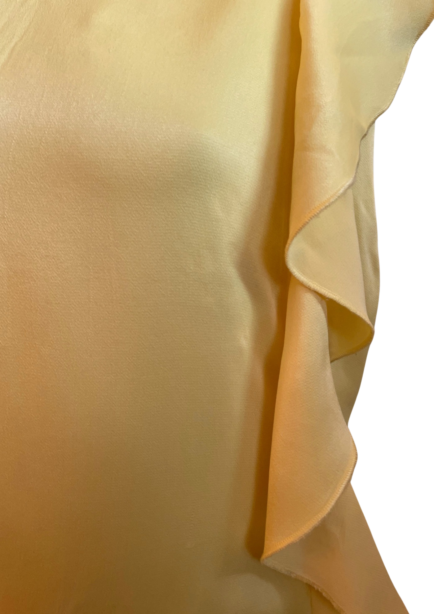 🌟 Robe asymétrique jaune Taille 40🌟