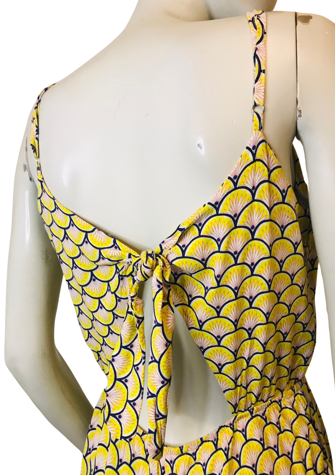 🌼☀️ Combishort  imprimé éventails – Taille 38 ✨