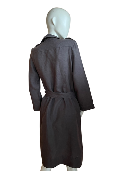 🌿 Robe cache-cœur en lin Taille 42 🌿