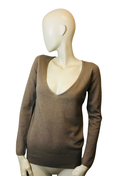 🌟 Pull en laine mélangée avec motif ailes Taille 34  🌟