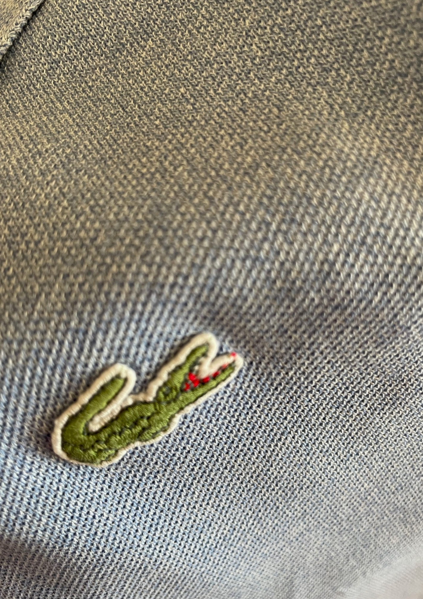 🐊 Polo bleu clair Taille XL 🐊