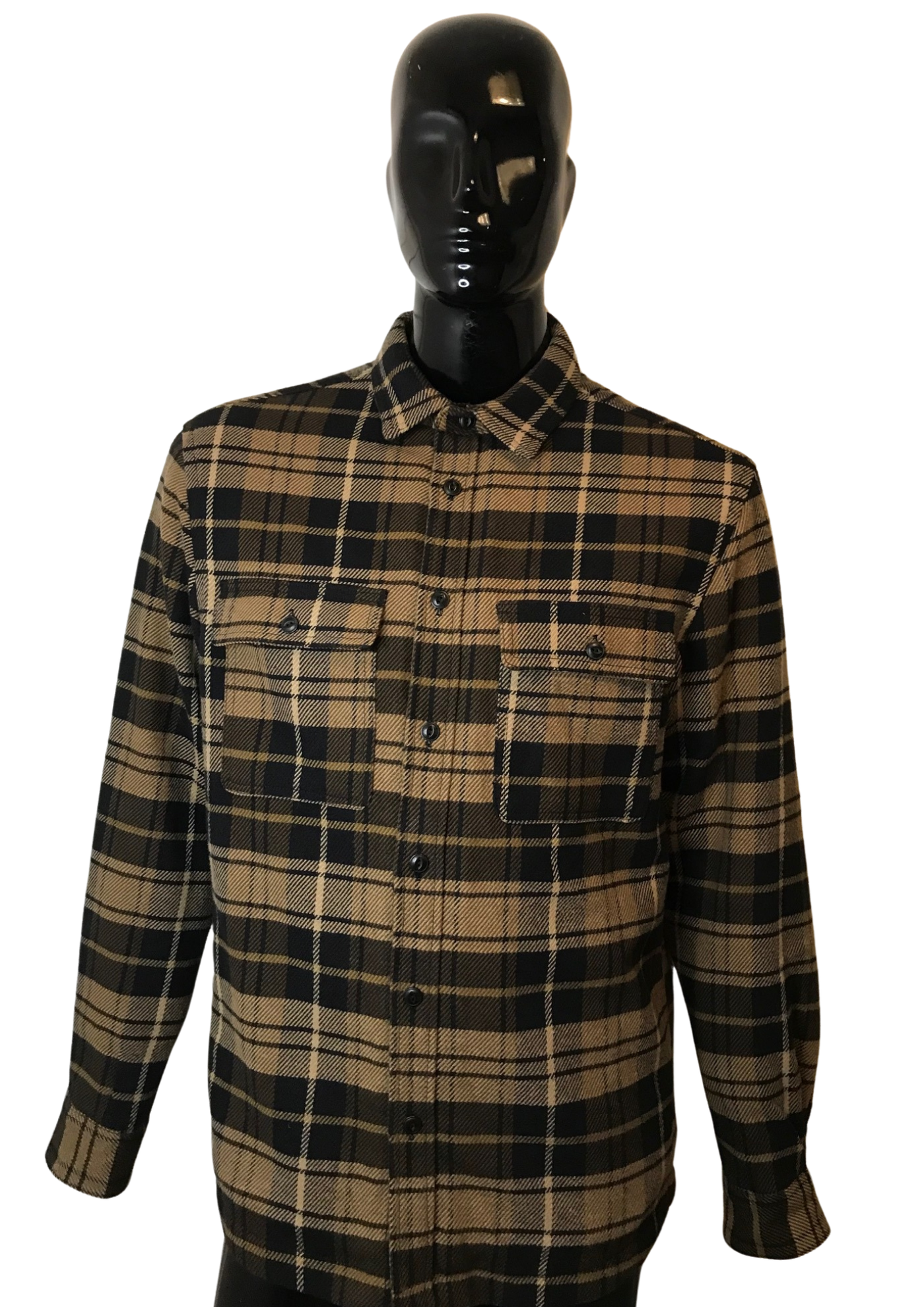 🧥 Veste chemise à carreaux doublée Taille M 🧥