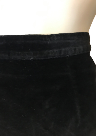 🖤 Élégante jupe noire en velours Taille 38 🖤