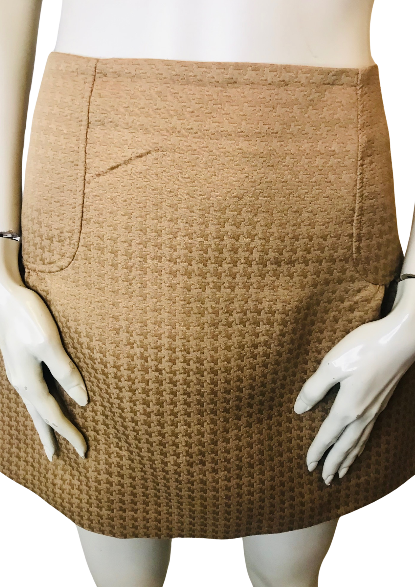 👜 Jupe élégante en motif pied-de-poule Taille 40 👜