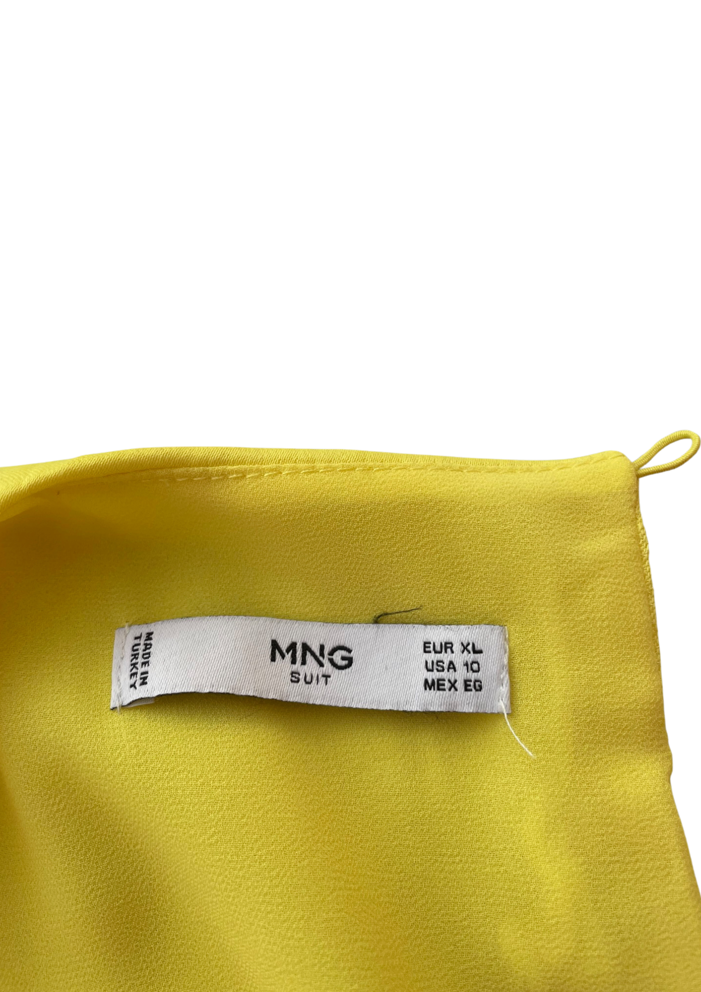 🌟 Robe asymétrique jaune Taille 40🌟