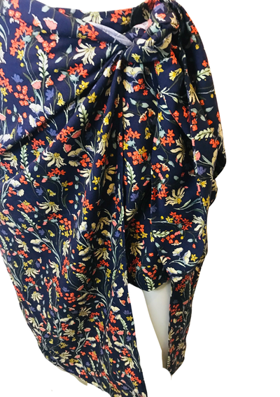 🌸 Jupe-short  à Fleurs  Taille 34 🌿✨