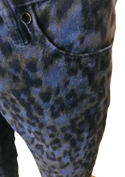 🖤 Jeans motif léopard Taille 38 🖤