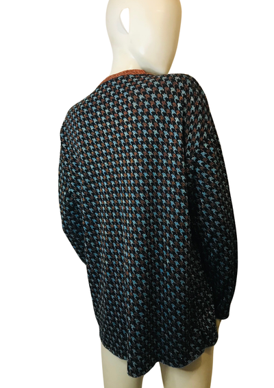 🧥 Pull à franges pailletté Taille 40 🧥