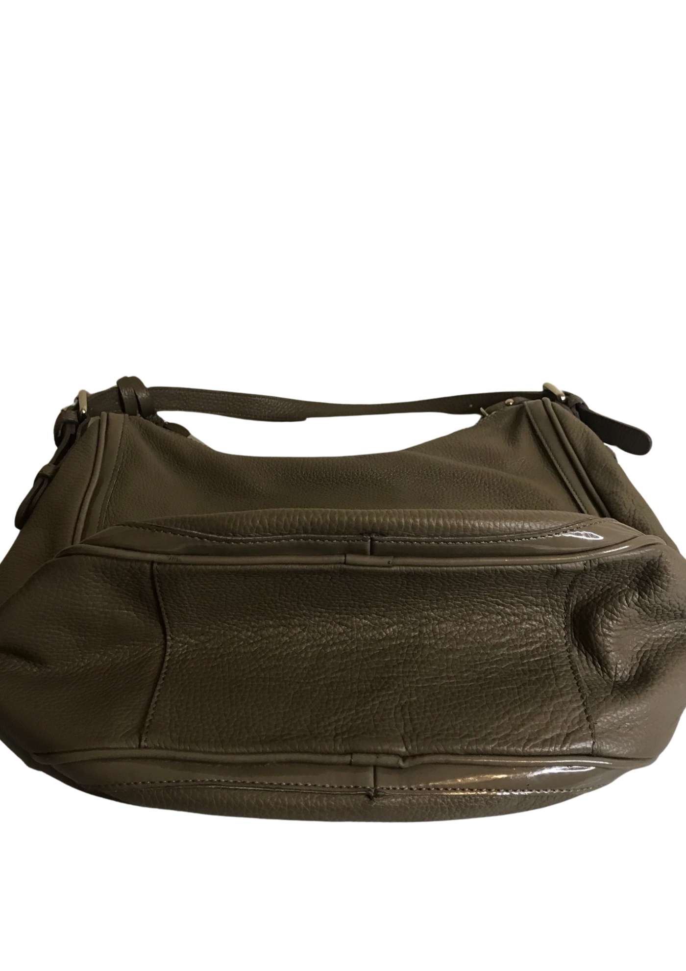 👜 Sac en cuir gris 👜