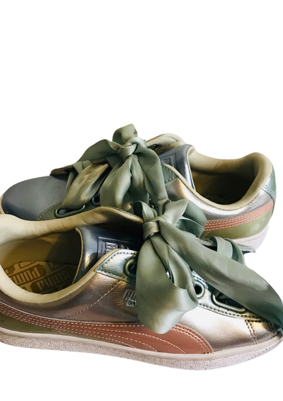 👟 Baskets Femme vert d'eau Pointure 40 🎀