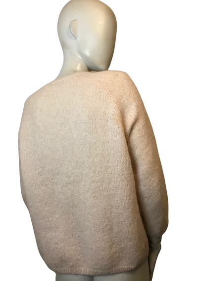 Gilet pailleté en mohair mélangé Taille 42