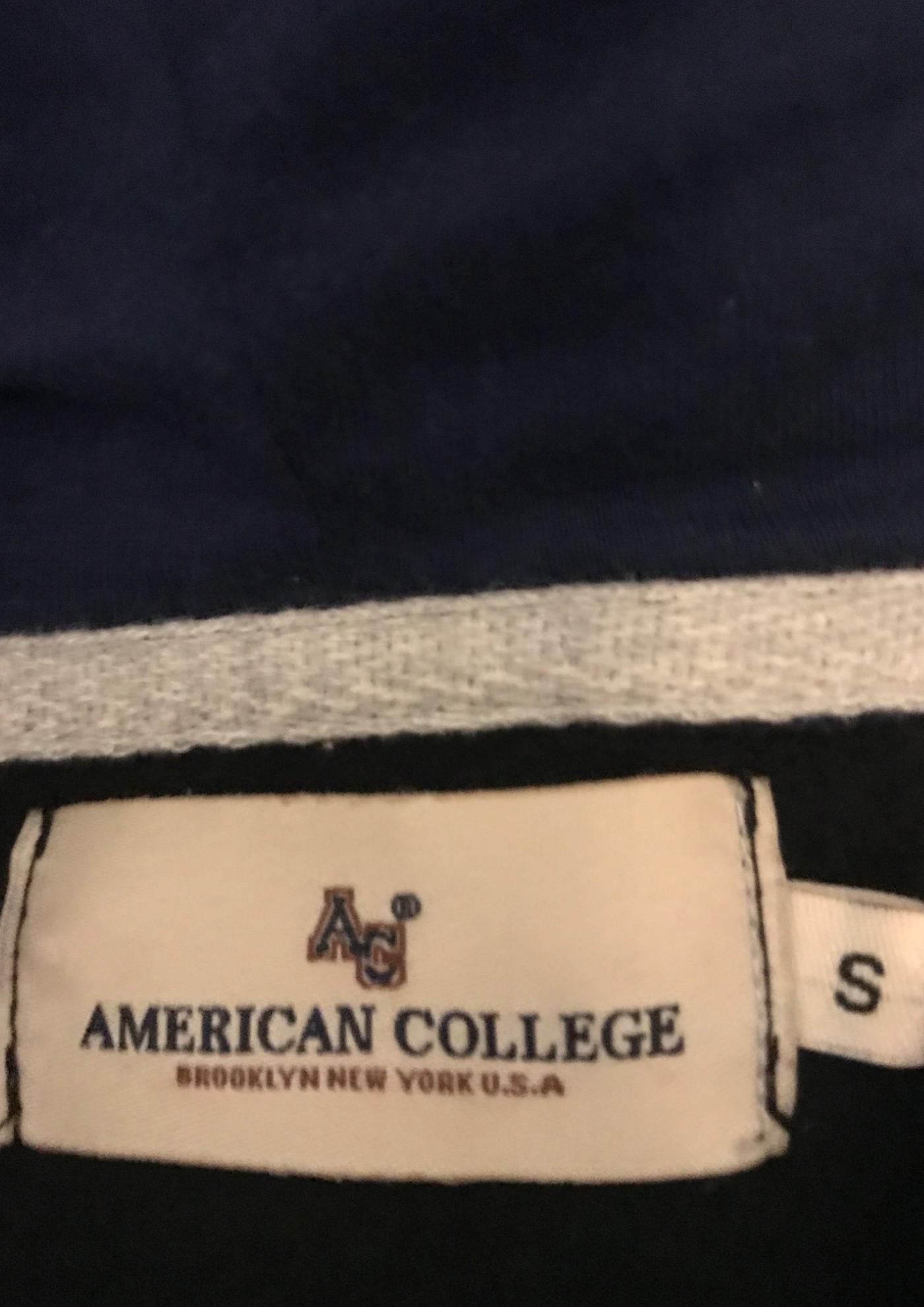 🧥 Sweat à capuche American College Taille S 🧥